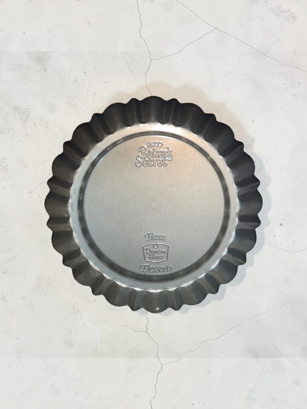 Vintage Ekco Baker's Secret Duncan Hines Tiara Dessert Pan Fluted Mold **